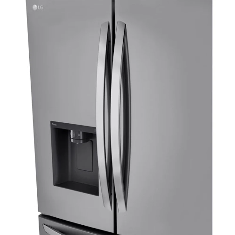 Réfrigérateur deux portes à profondeur de comptoir MAX 25,5 pi³ 36 po de LG (LRFXC2606S) - Inox