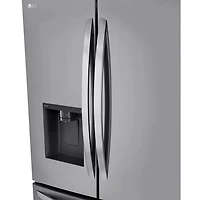 Réfrigérateur deux portes à profondeur de comptoir MAX 25,5 pi³ 36 po de LG (LRFXC2606S) - Inox