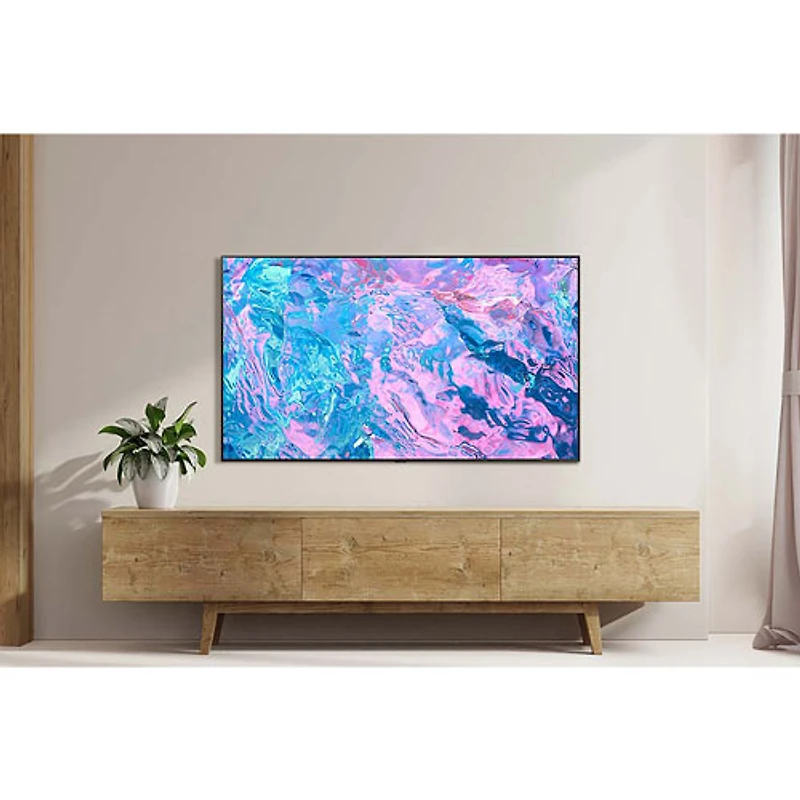 Téléviseur intelligent Tizen HDR DEL UHD 4K de 75 po de Samsung (UN75CU7000FXZC) - 2023 - Gris titan