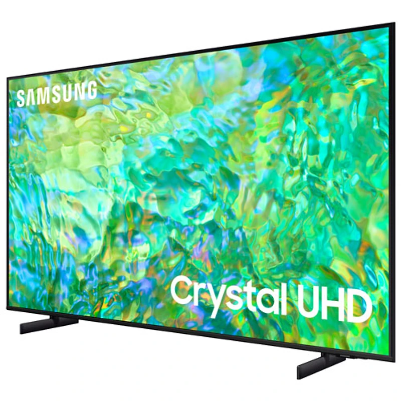 Téléviseur intelligent Tizen HDR DEL UHD 4K de 75 po de Samsung (UN75CU8000FXZC) - 2023