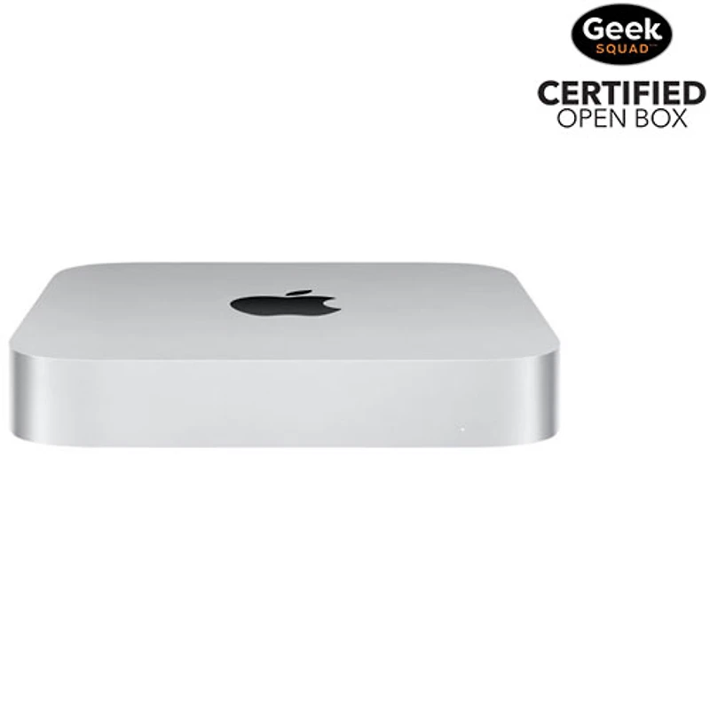 Boîte ouverte - Ordinateur Mac mini de 512 Go d'Apple (MMFK3VC/A) avec unité centrale octocoeur/processeur à 10 coeurs M2 d'Apple