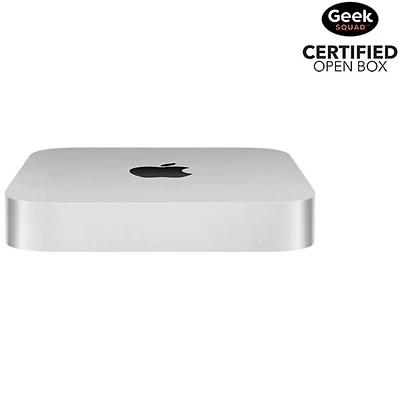 Boîte ouverte - Ordinateur Mac mini de 256 Go d'Apple (MMFJ3VC/A) avec unité centrale octocoeur/processeur graphique à 10 coeurs M2 d'Apple