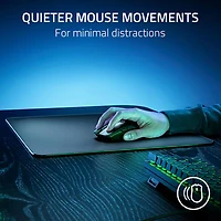 Tapis de souris de jeu en verre trempé Atlas de Razer - Noir