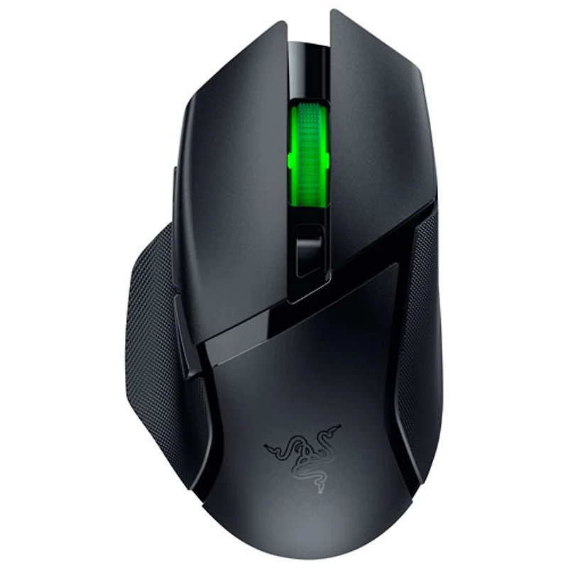 Souris de jeu optique sans fil de 18 000 ppp Basilisk V3 X HyperSpeed de Razer - Noir classique