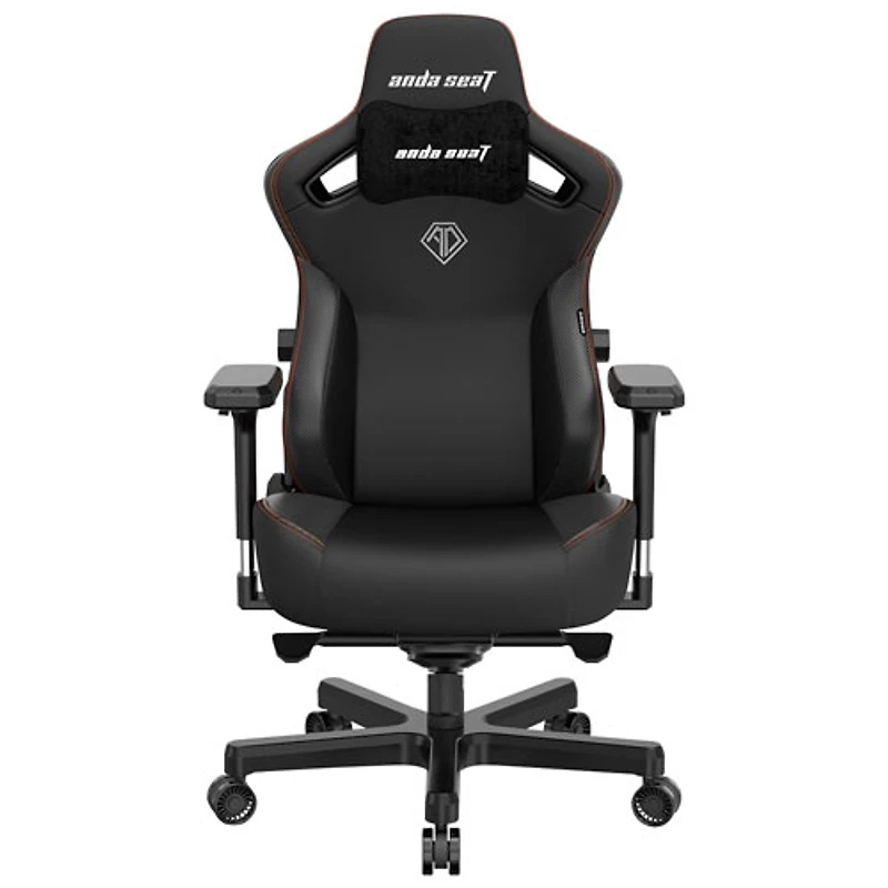 Anda Seat Kaiser 3 XL Ergonomic Genuine Leather Gaming Chair - Black