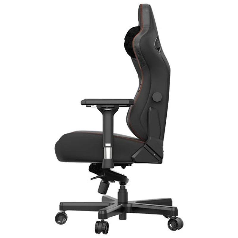 Anda Seat Kaiser 3 XL Ergonomic Genuine Leather Gaming Chair - Black