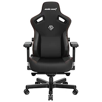 Anda Seat Kaiser 3 XL Ergonomic Genuine Leather Gaming Chair - Black