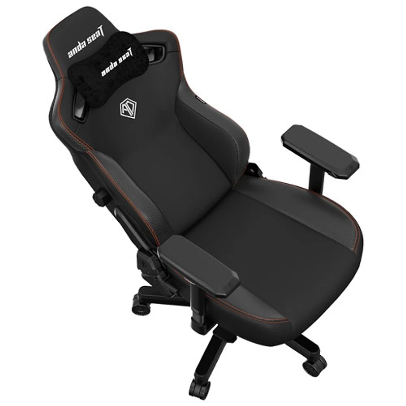 Anda Seat Kaiser 3 XL Ergonomic Genuine Leather Gaming Chair - Black