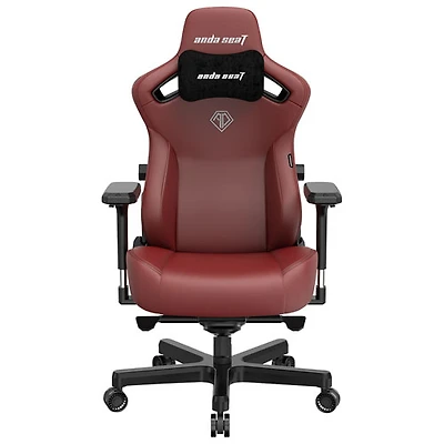 Fauteuil de jeu en cuir véritable ergonomique Kaiser 3 XL d'Anda Seat - Marron