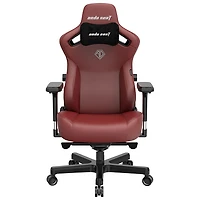 Fauteuil de jeu en cuir véritable ergonomique Kaiser 3 XL d'Anda Seat - Marron