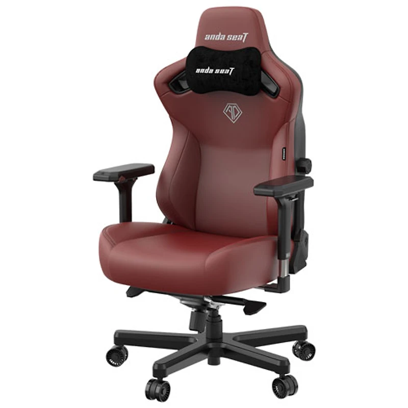 Fauteuil de jeu en cuir véritable ergonomique Kaiser 3 XL d'Anda Seat - Marron