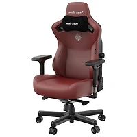 Fauteuil de jeu en cuir véritable ergonomique Kaiser 3 XL d'Anda Seat - Marron