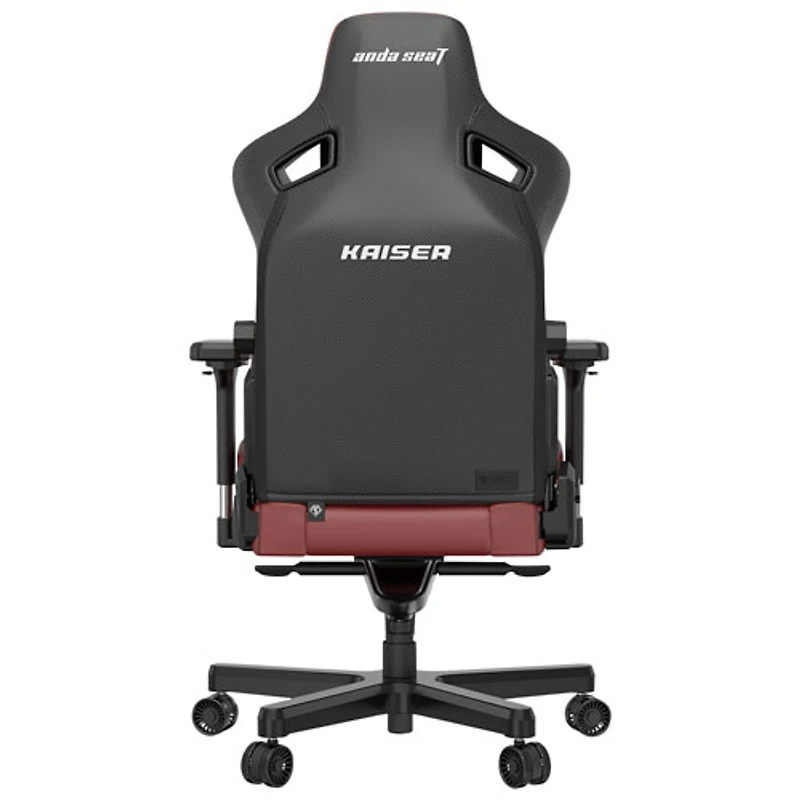 Fauteuil de jeu en cuir véritable ergonomique Kaiser 3 XL d'Anda Seat - Marron