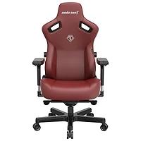 Fauteuil de jeu en cuir véritable ergonomique Kaiser 3 XL d'Anda Seat - Marron