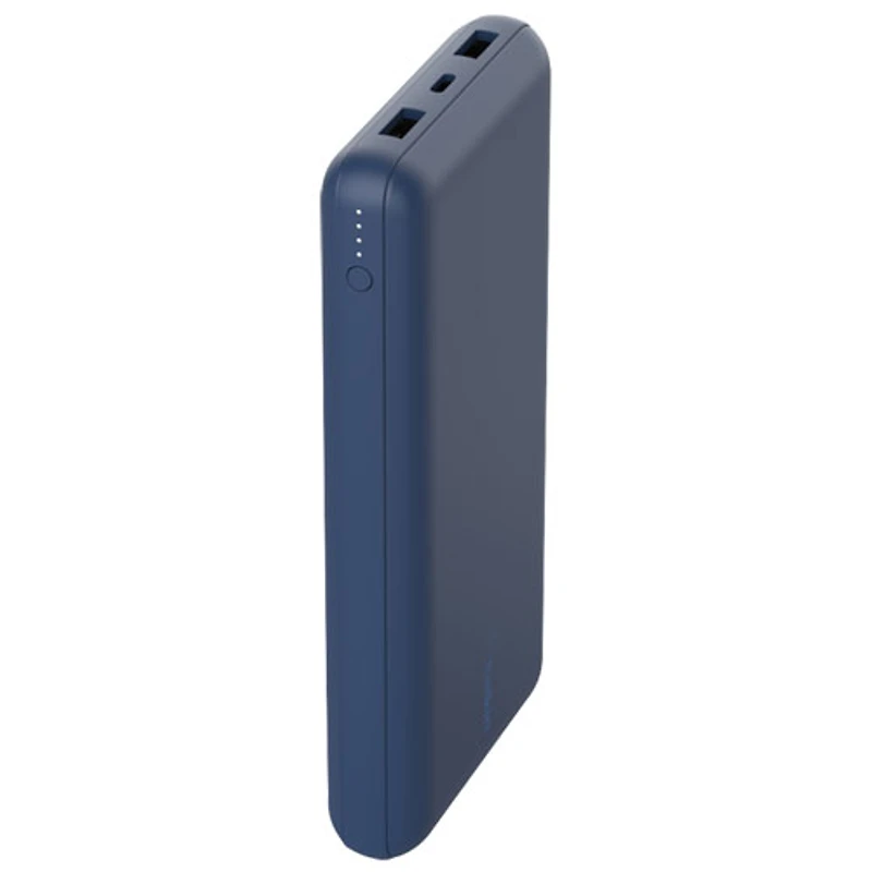 Chargeur portable à deux ports USB de 20000 mAh de Belkin - Bleu