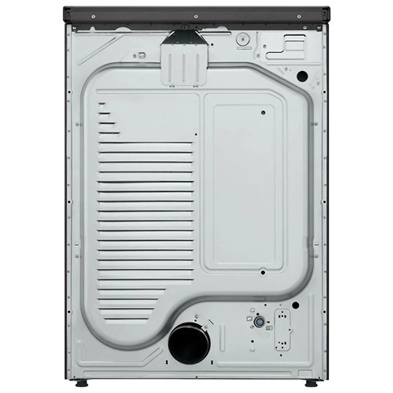 LG 7.4 Cu. Ft. Electric Steam Dryer (DLEX6500B) - Black Steel