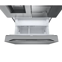LG 36" 26 cu. ft. Smart Mirror InstaView Counter-Depth MAX French Door Refrigerator w/ Ice Dispenser - Stainless