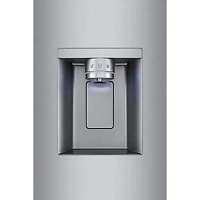 LG 36" 26 cu. ft. Smart Mirror InstaView Counter-Depth MAX French Door Refrigerator w/ Ice Dispenser - Stainless