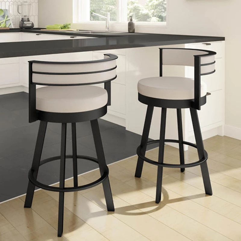 Browser Contemporary Counter Height Barstool