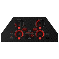 GE Profile 30" 4-Element Induction Cooktop (PHP7030DTBB) - Black