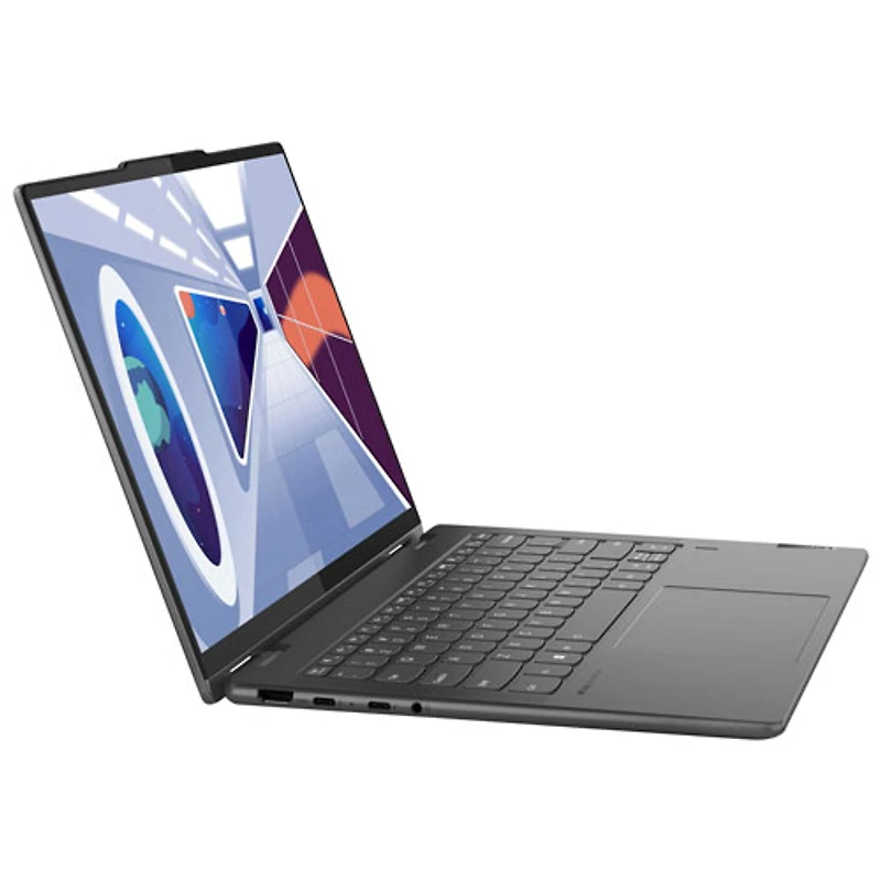 Portable 2-en-1 à écran tactile de 14 po Yoga 7 de Lenovo - Gris tempête (Evo i5-1335U d'Intel/SSD 512 Go/RAM 16 Go)