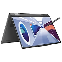 Portable 2-en-1 à écran tactile de 14 po Yoga 7i de Lenovo - Gris tempête (Evo i7-1355U d'Intel/SSD 1 To/RAM 16 Go)