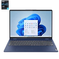 Portable IdeaPad Flex 5i 2-en-1 TS 16 po de Lenovo - Bleu abyssal (Core i7-1355U Intel/SSD 512 Go/RAM 16 Go)