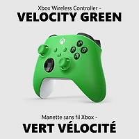 Manette sans fil XBOX pour XBOX Series X|S/XBOX One/Windows - Vert vélocité