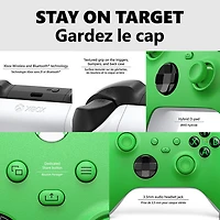 Manette sans fil XBOX pour XBOX Series X|S/XBOX One/Windows - Vert vélocité