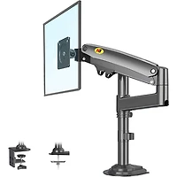 Support inclinable pour moniteur de bureau H100 de 22 à 35 po de North Bayou - Noir
