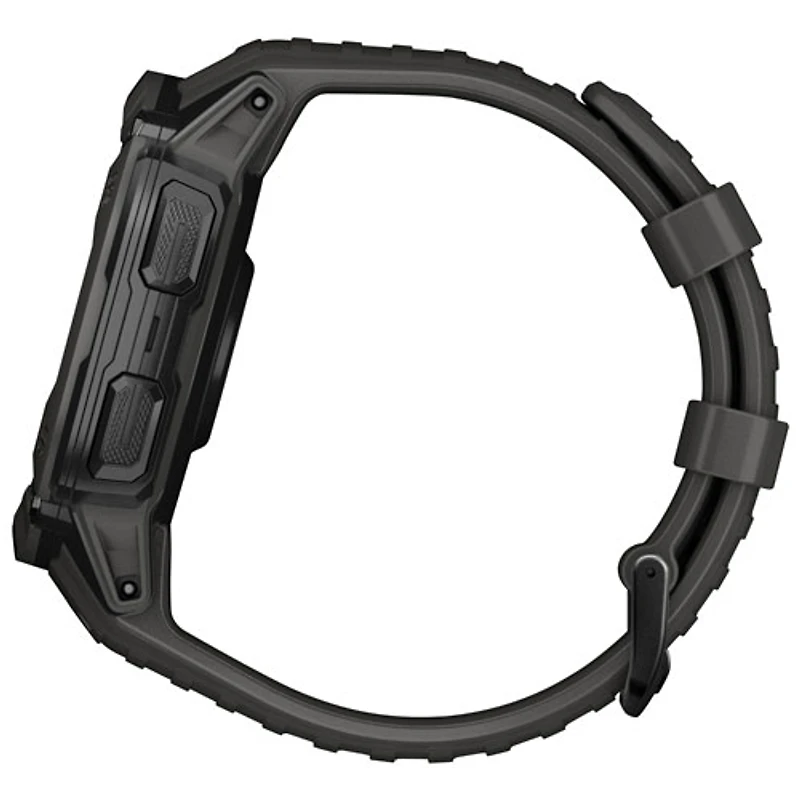 Montre intelligente multisport Bluetooth de 53 mm Instinct 2X Solar de Garmin - Graphite