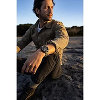 Montre intelligente multisport Bluetooth de 53 mm Instinct 2X Solar de Garmin - Graphite