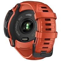 Garmin Instinct 2X Solar 53mm Bluetooth Mutlisport Smartwatch - Flame Red