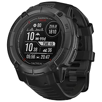 Montre intelligente multisport Bluetooth de 53 mm Instinct 2X Solar Tactical Edition de Garmin - Noir