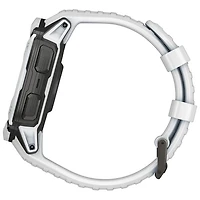 Montre intelligente multisport Bluetooth de 53 mm Instinct 2X Solar de Garmin - Blanc