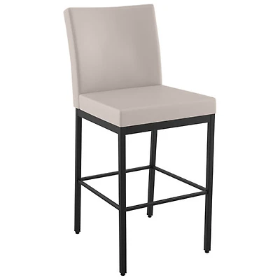 Perry Plus Traditional Bar Height Barstool - Cream/Black