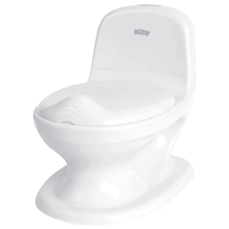 Siège d'apprentissage de la propreté Nuby My Real Potty - Blanc