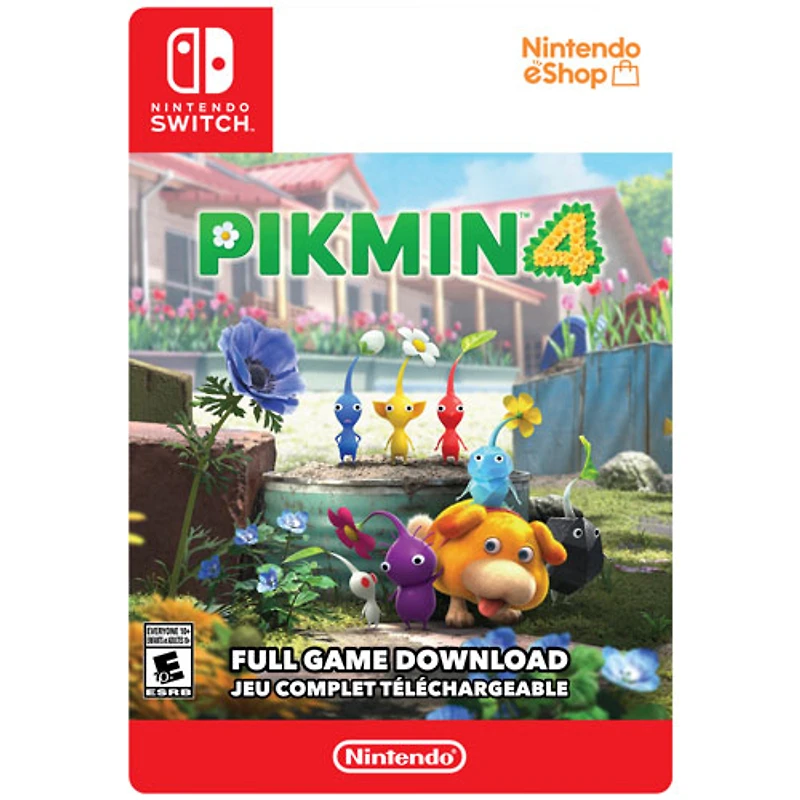 Pikmin 4 (Switch) - Téléchargement numérique