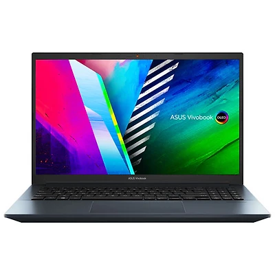 Portable DELO de 15,6 po VivoBook Pro d'ASUS - Bleu calme (Ryzen 7 5800H d'AMD/SSD 512 Go/RAM 16 Go/GeForce RTX 3050)