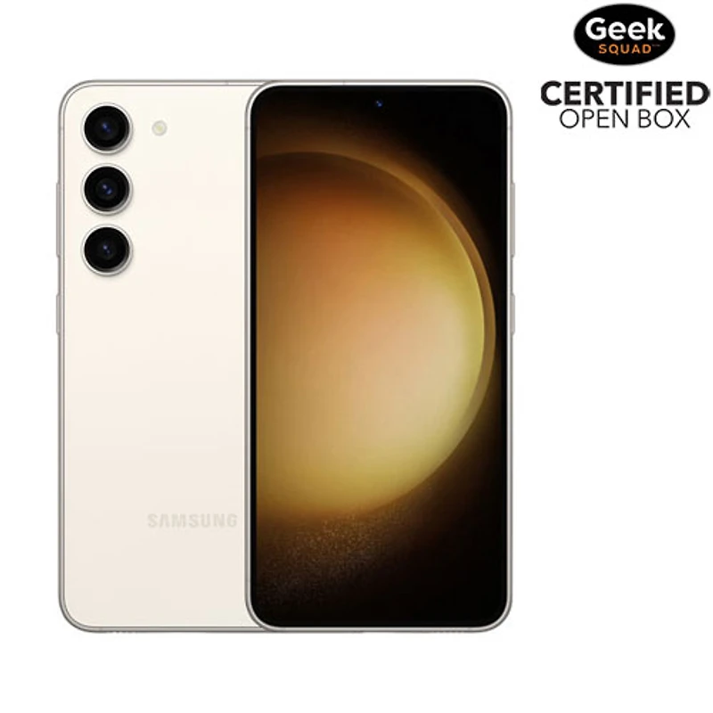 Open Box - Samsung Galaxy S23 128GB - Cream - Unlocked