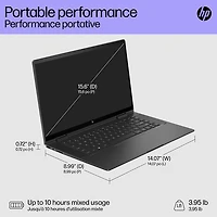 Portable 2-en-1 à écran tactile DELO de 15 po ENVY x360 de HP - Noir (Ryzen 7 7730U d'AMD/SSD 1 To/RAM 16 Go/Windows 11)