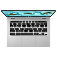Chromebook de 14 po C424 d'ASUS - Argenté (Celeron N4020 d'Intel/eMMC 64 Go/RAM 4 Go/ChromeOS)