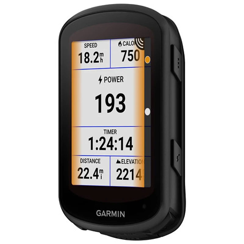 Ordinateur de cyclisme solaire à écran tactile GPS Edge 840 de Garmin (010-02695-20)