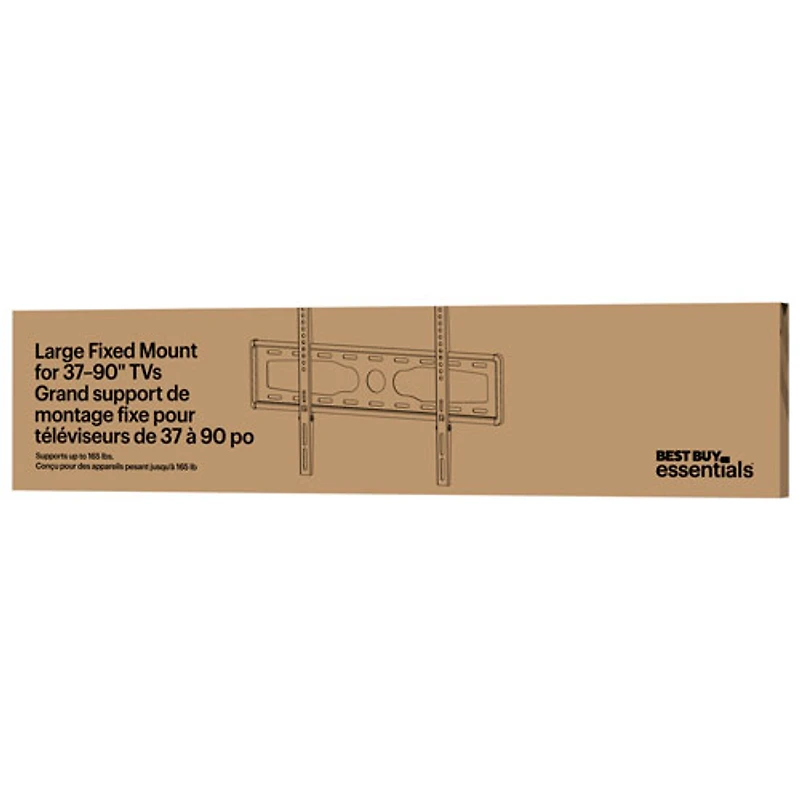 Best Buy Essentials 37" - 90" Fixed TV Wall Mount - Only at Best Buy
