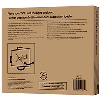 Best Buy Essentials 19" - 50" Full Motion TV Wall Mount - Only at Best Buy