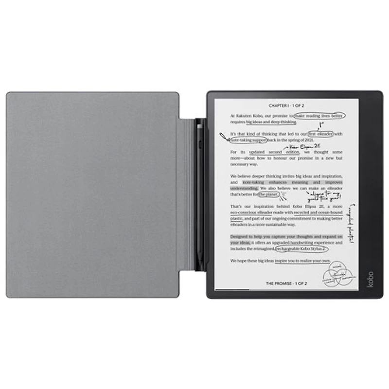 Étui SleepCover pour Elipsa 2E de Kobo - Noir
