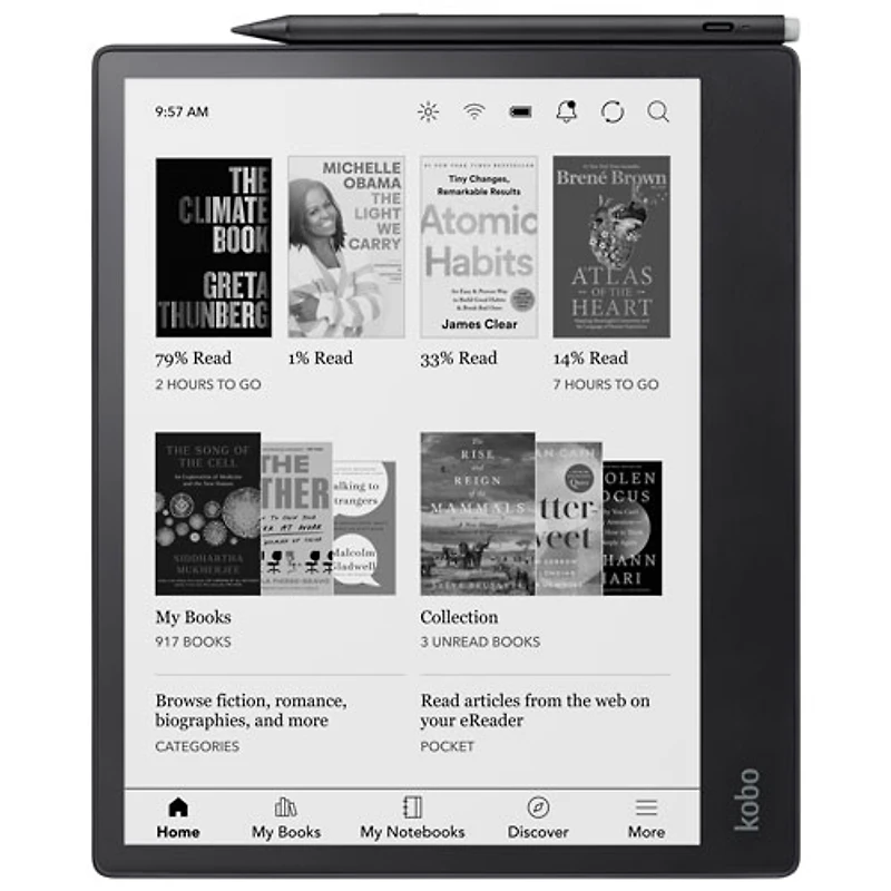 Kobo Elipsa 2E 10.3" Digital eReader with Stylus 2