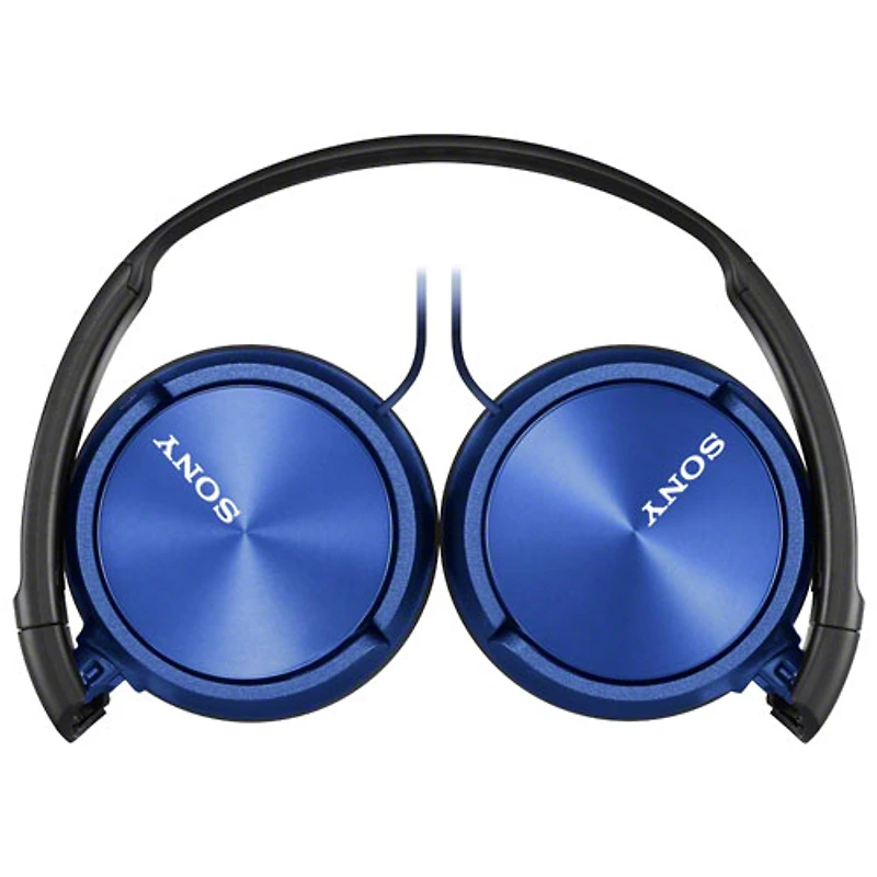 Sony MDRZX310AP On-Ear Headphones With Microphone - Blue
