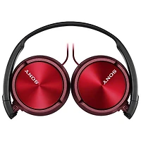 Sony MDRZX310AP On-Ear Headphones With Microphone - Red