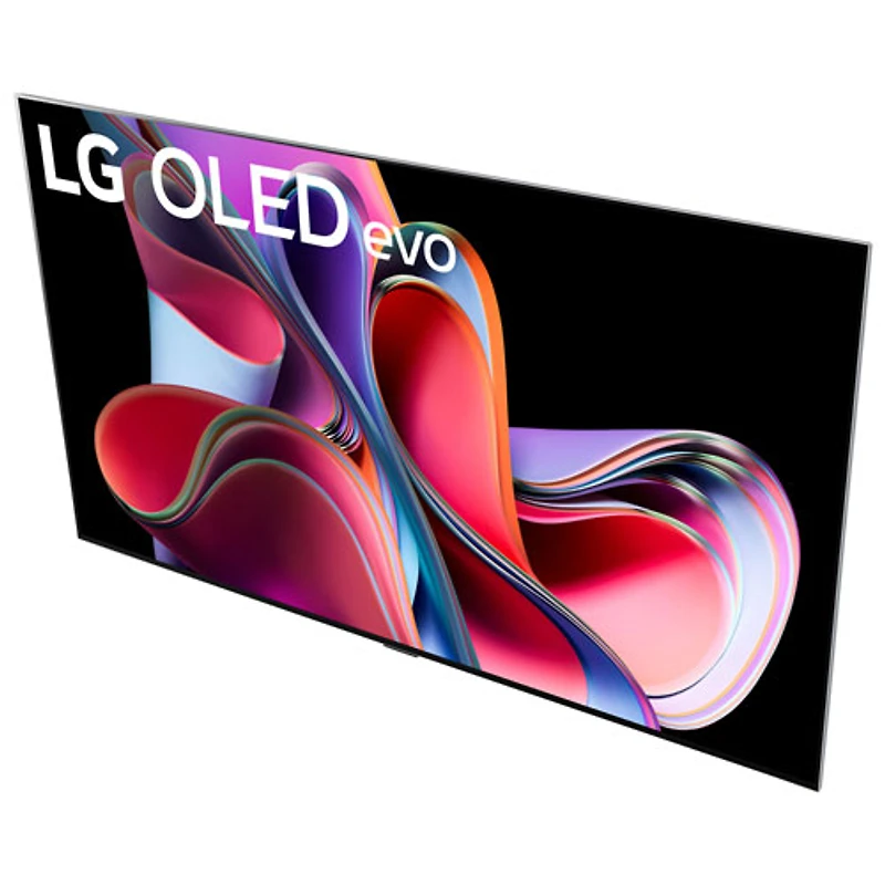 LG G3 55" 4K UHD HDR OLED evo Gallery webOS Smart TV (OLED55G3PUA) - 2023 - Satin Silver